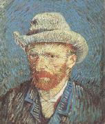 Vincent Van Gogh Self-Portrait wtih straw hat (nn04) Sweden oil painting artist